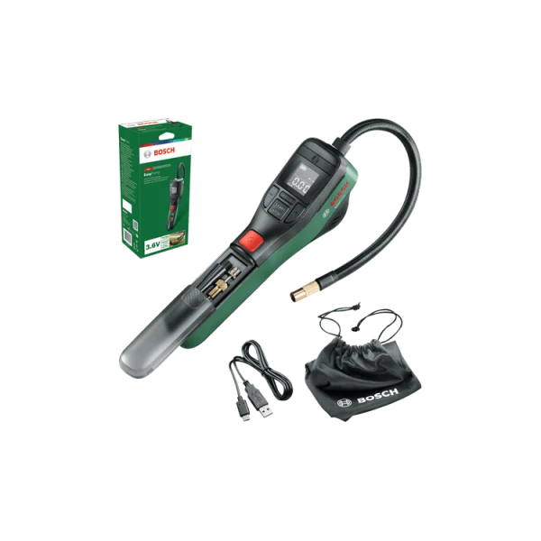 POMPE À AIR COMPRIMÉ SANS-FIL EASYPUMP AVEC BATTERIE 3,6V INTÉGRÉE BOSCH