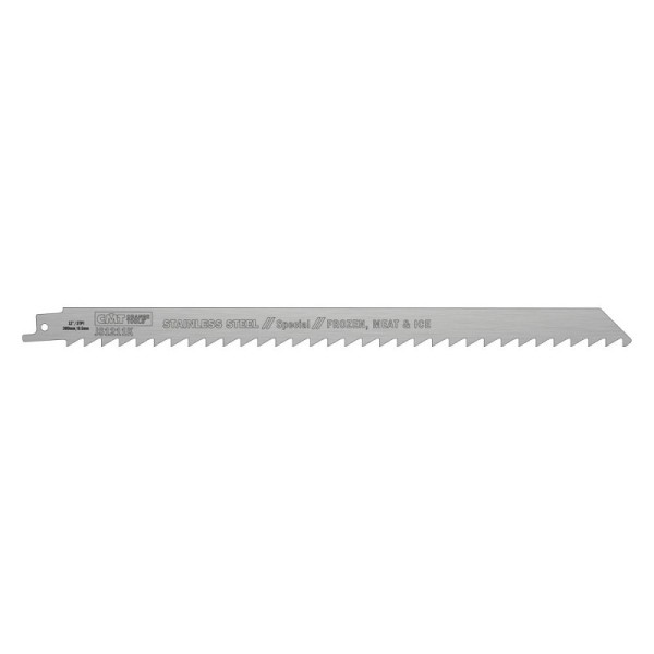 LAME SCIE SABRE EN INOX 30CM CMT