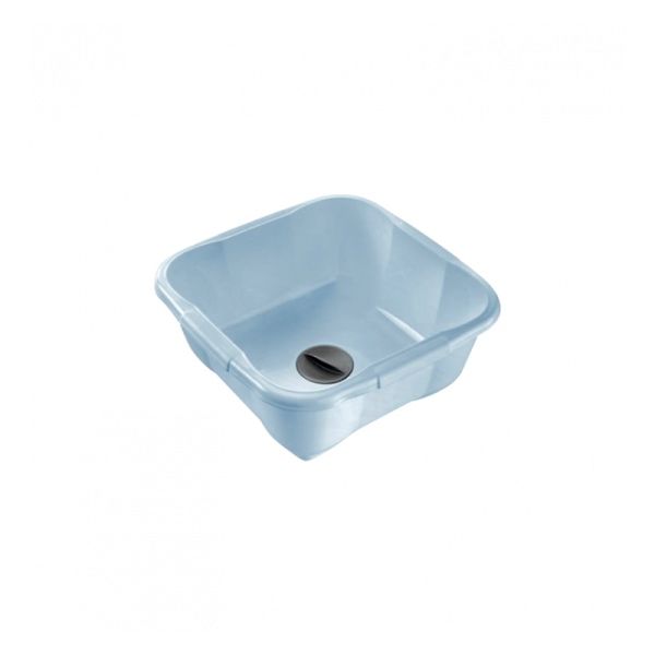 BASSINE ALIMENTAIRE CARRÉ AVEC BOUCHON 10L COULEURS SOFPINCE