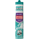 SILICONE UNIVERSEL TRANSPARENT 280G EURO MASTER  - 1