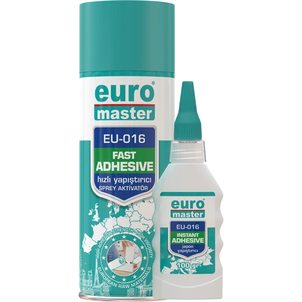 ADHÉSIF RAPIDE 400ML AVEC ACTIVATEUR 80GR EURO MASTER