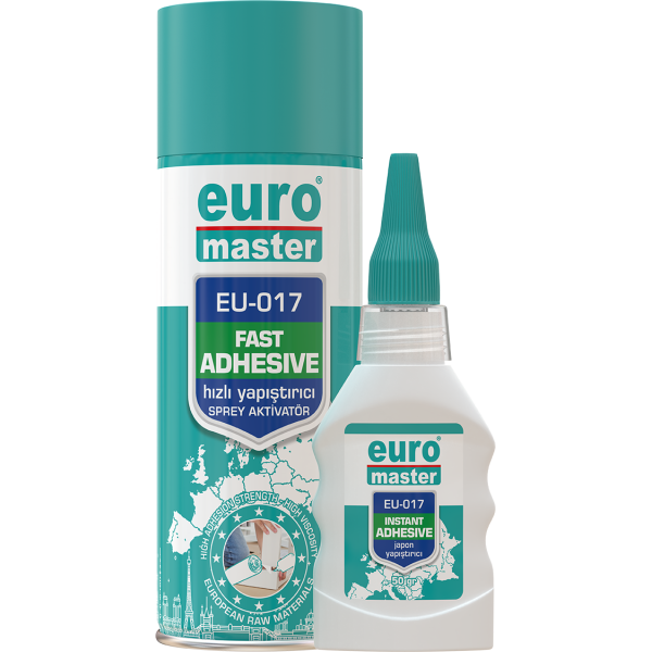 ADHÉSIF RAPIDE 200ML AVEC ACTIVATEUR 40GR EURO MASTER