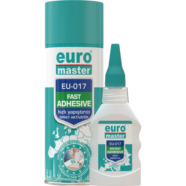ADHÉSIF RAPIDE 200ML AVEC ACTIVATEUR 40GR EURO MASTER