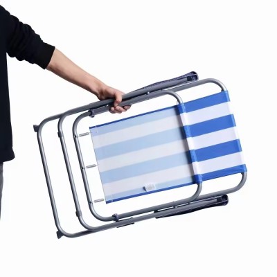 CHAISE EN TOILE PLIABLE 75*55CM  - 3 CHAISE EN TOILE PLIABLE 75*55CM  - 3