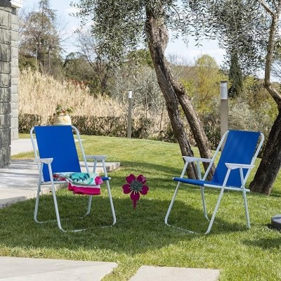 CHAISE EN TOILE PLIABLE 75*55CM  - 5 CHAISE EN TOILE PLIABLE 75*55CM  - 5