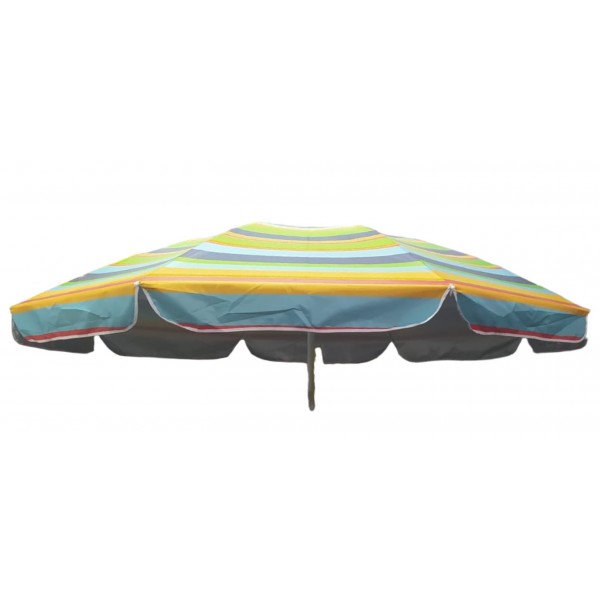 PARASOL DE PLAGE Ø2.40M TISSU ISOLANT COULEURS  - 1