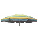 PARASOL DE PLAGE Ø2M TISSU ISOLANT COULEURS  - 1