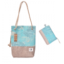 SAC DE PLAGE AVEC TROUSSE 40*30CM  GREENZ  - 1