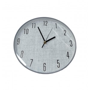 HORLOGE MURALE RONDE BLEUE ∅ 29CM  - 1