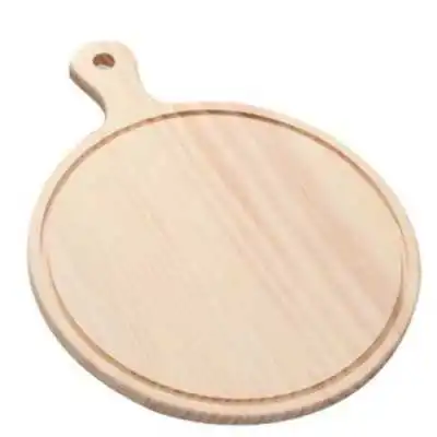 PLANCHE À PIZZA ROND Ø 36CM EN BOIS - 1