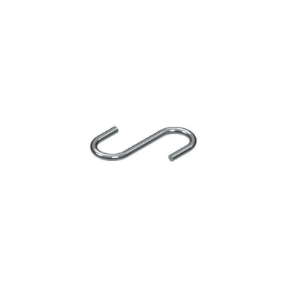 CROCHET FORME S GALVANISÉE Ø6MM - 1