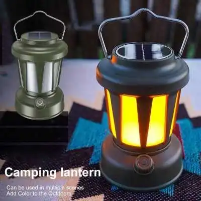 LAMPE DE CAMPING RECHARGEABLE AVEC LUMIÈRE RÉGLABLE - 3