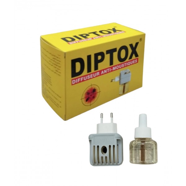 DIFFUSEUR ANTI MOUSTIQUE + RECHARGE DIPTOX DIPTOX - 1