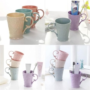 TASSE MOTIF FLORAL EN PLASTIQUE 350ML SOFPINCE SOFPINCE - 4