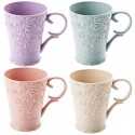 TASSE MOTIF FLORAL EN PLASTIQUE 350ML SOFPINCE SOFPINCE - 5