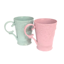 TASSE MOTIF FLORAL EN PLASTIQUE 350ML SOFPINCE SOFPINCE - 6