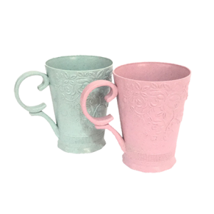 TASSE MOTIF FLORAL EN PLASTIQUE 350ML SOFPINCE SOFPINCE - 6