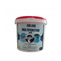 CHLORE MULTIFONCTION EN GALET DE 200G - 5KG AQUA PUR AQUA PUR - 1