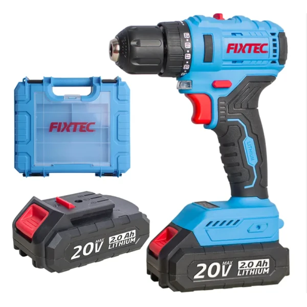 PERCEUSE VISSEUSE 20V AVEC 2 BATTERIES FIXTEC