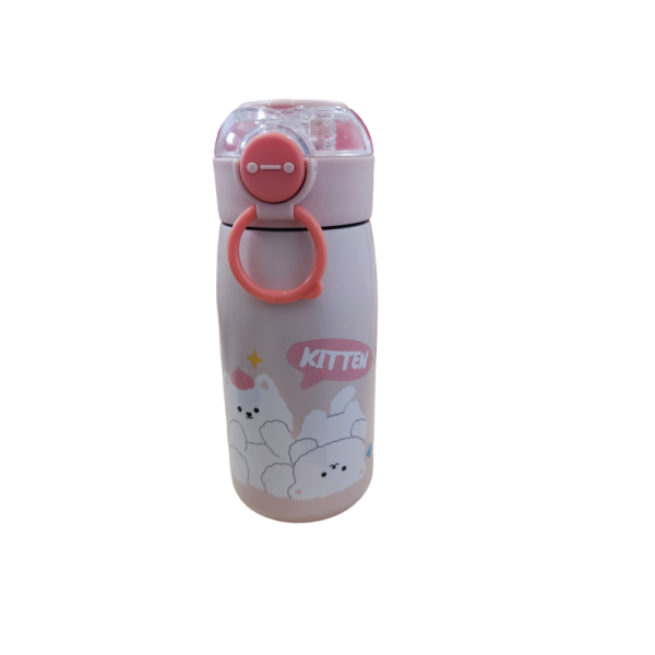 BOUTEILLE ISOTHERME AVEC COUVERCLES 470ML COULEURS