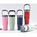 TASSE THERMOS AVEC PAILLE 600ML VACUUM CUP  - 3