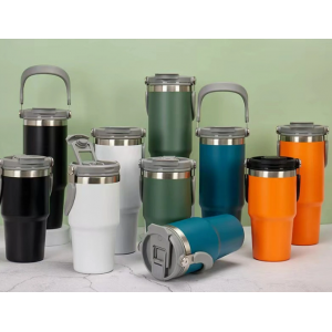 TASSE THERMOS AVEC PAILLE 600ML VACUUM CUP  - 15