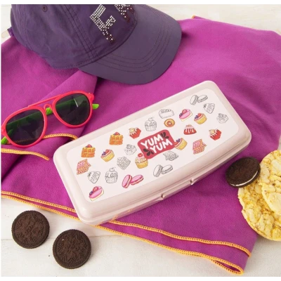 BOÎTE À GOÛTER EN PLASTIQUE  500ML COULEURS TITIZ TITIZ - 8