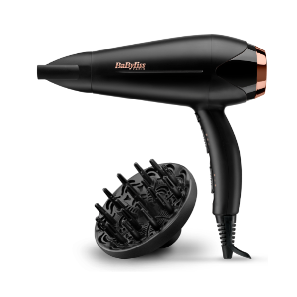 SÈCHE CHEVEUX TURBO SHINE D570DE/2200W/NOIR&BRONZE BABYLISS