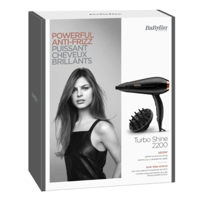 SÈCHE CHEVEUX TURBO SHINE D570DE/2200W/NOIR&BRONZE BABYLISS BABYLISS - 2 SÈCHE CHEVEUX TURBO SHINE D570DE/2200W/NOIR&BRONZE BABYLISS BABYLISS - 2