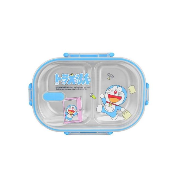 BOÎTE À REPAS À 2 COMPARTIMENTS - LUNCH BOX AVEC  MOTIF