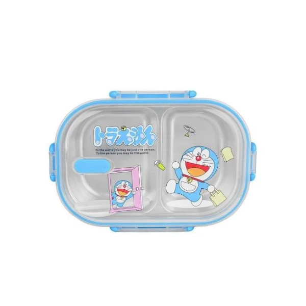 BOÎTE À REPAS À 2 COMPARTIMENTS - LUNCH BOX AVEC  MOTIF