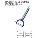 ÉPLUCHEUR DE LÉGUMES EN INOX 17CM FACKELMANN FACKELMANN - 4