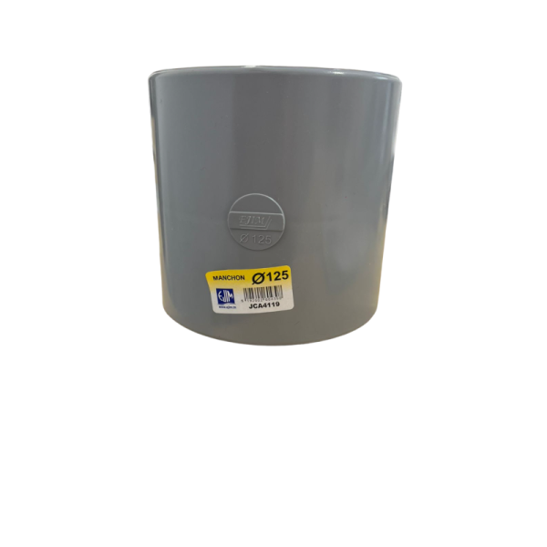 MANCHON PVC À COLLER POUR ÉVACUATION FEMELLE Ø125MM EJIM