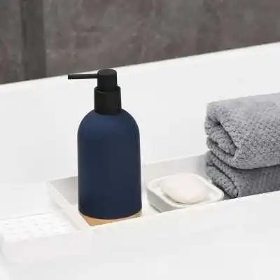 DISTRIBUTEUR DE SAVON LIQUIDE EN PLASTIQUE 480ML COULEURS - 10