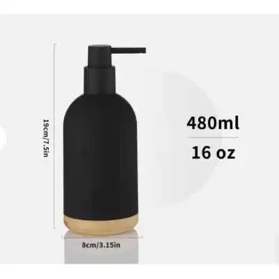 DISTRIBUTEUR DE SAVON LIQUIDE EN PLASTIQUE 480ML COULEURS - 15