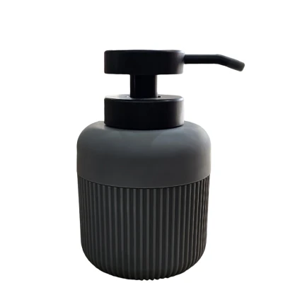 MINI DISTRIBUTEUR DE SAVON LIQUIDE EN PLASTIQUE 340ML COULEURS - 4