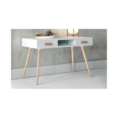 PIED DE MEUBLE EN BOIS FORME CONIQUE HAUTEUR 80CM - 2