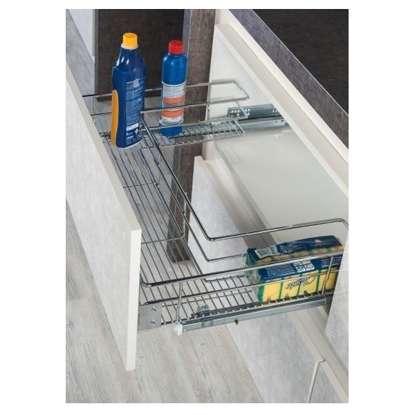 TIROIR SOUS ÉVIER AVEC RAIL 90CM STARAX