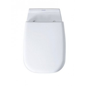 ABATTANT WC BLANC D CODE 0067310000 FERMETURE STANDARD DURAVIT  - 4