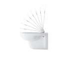 ABATTANT WC BLANC D CODE 0067310000 FERMETURE STANDARD DURAVIT  - 3