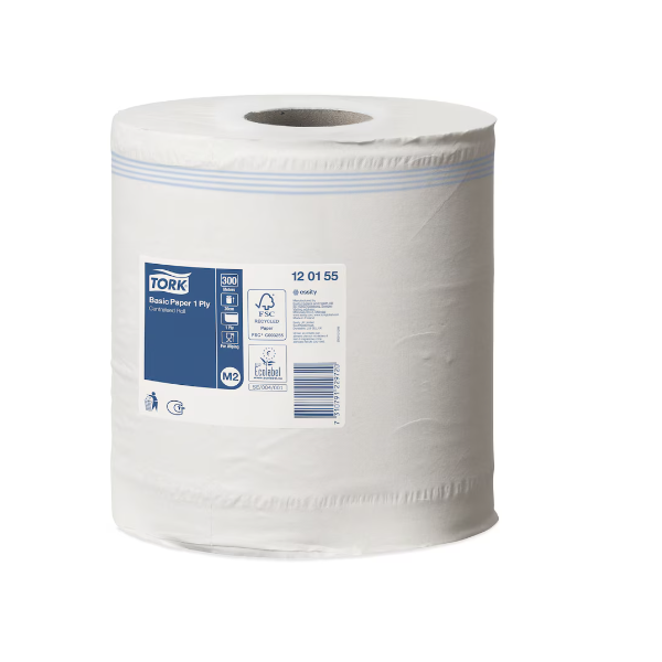 ROULEAU PAPIER BASIC 1 PLI M2 TORK