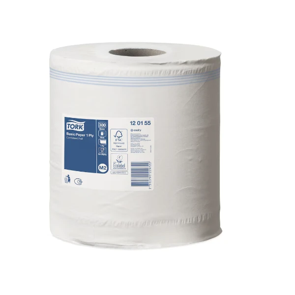 ROULEAU PAPIER BASIC 1 PLI M2 TORK