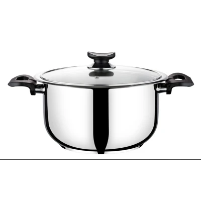 FAITOUT Ø24 CM AVEC COUVERCLE INOX 18/10 ELIOS TEM WINOX - 1