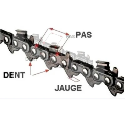 CHAÎNE TRONÇONNEUSE 24CM 84 DENTS FKSC3824 FIXTEC FIXTEC - 2 CHAÎNE TRONÇONNEUSE 24CM 84 DENTS FKSC3824 FIXTEC FIXTEC - 2