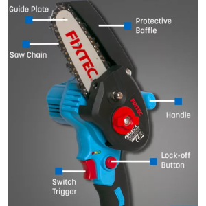 MINI TRONÇONNEUSE SANS FIL 20V FCCS100LX FIXTEC FIXTEC - 5