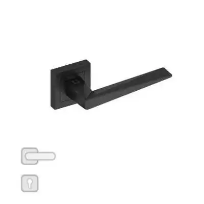 POIGNÉE DE PORTE TULIPE GRAND TROU NOIR MAT STAP STAP - 1