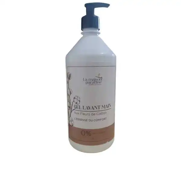 SAVON LIQUIDE FLEUR DE COTON 1L LA MAISON PARAFFINE