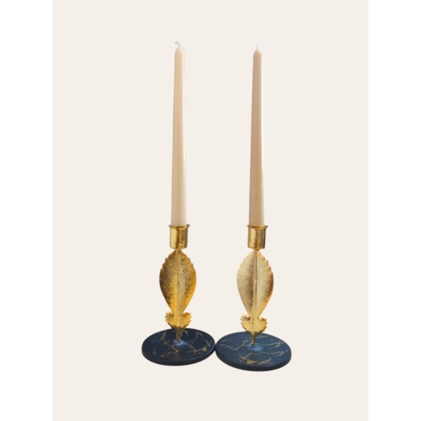 LOT DE 2 BOUGIES CHANDELLES PARFUMÉES LA MAISON PARAFFINE