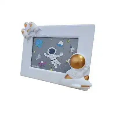 CADRE PHOTO EN PLASTIQUE ASTRONAUTE 24x18 CM - 1