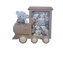 CADRE PHOTO EN PLASTIQUE PETIT TRAIN 12.8*17.6CM  - 2